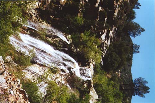 A waterfall near river Kern